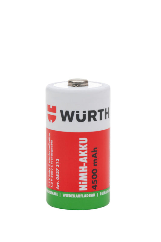 Akku Nickel-Metallhydrid NiMH in zylindrischer Form für Handwerkerwerkzeuge und Geräte.