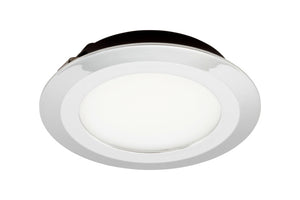 Schlanke LED-Einbauleuchte mit modernem Design für vielseitige Beleuchtungseinsätze.