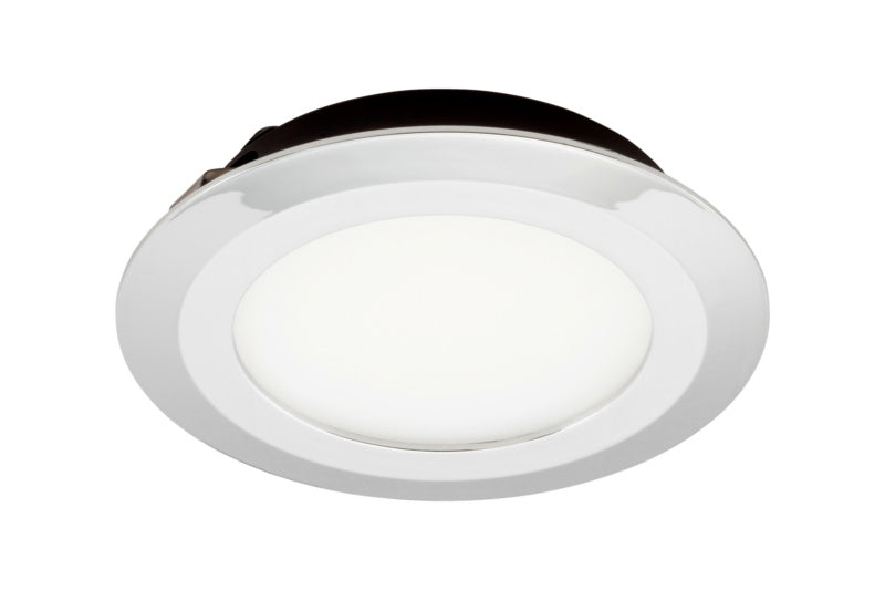 Schlanke LED-Einbauleuchte mit modernem Design für vielseitige Beleuchtungseinsätze.