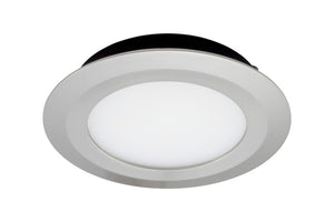 LED-Einbauleuchte mit schlankem Design, ideal für abgehängte Decken und verschiedene Lichtstimmungen.