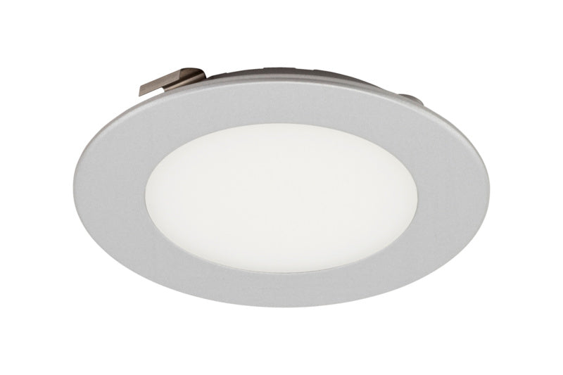 LED-Einbauleuchte mit schlankem Design, ideal für verschiedene Räume und energiesparend.