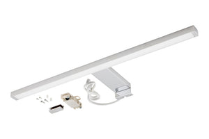 Kompakte LED-Aufbauleuchte LEUCHT-LED-ABL mit schlichtem Design für Decken- und Wandmontage.