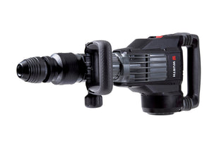 Elektro-Meißelhammer MSLHAM mit 1500 Watt, ergonomischem Griff und Tragekoffer.