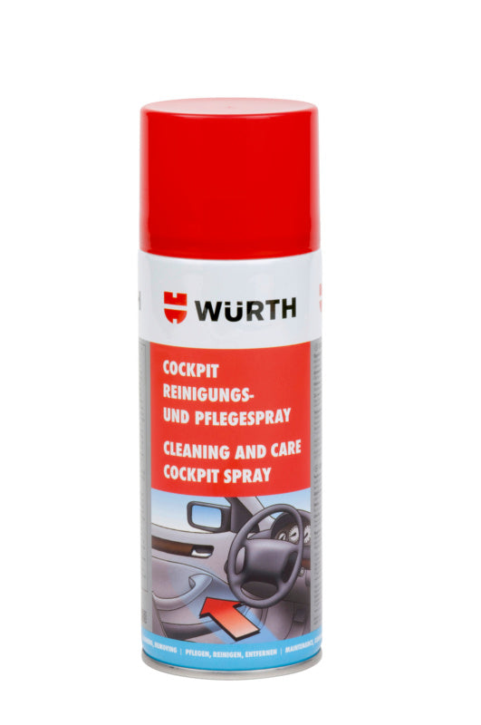 Sprayflasche mit 400 ml COCKPREINIG-SPRAY für effektive Reinigung und Pflege von Oberflächen.