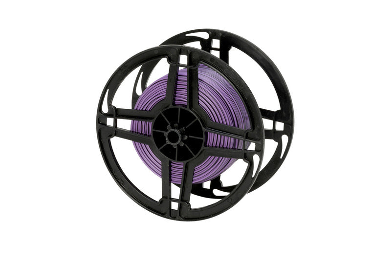 Violett-schwarze Fahrzeugleitung FLRY 0,75 mm² auf 100 Meter Spule für Autoelektrik