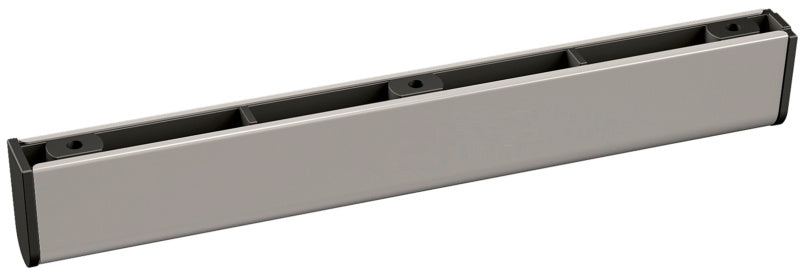 Mülltrennsystem mit mehreren klar gekennzeichneten Fächern für Papier, Glas, Kunststoff und Bioabfall.