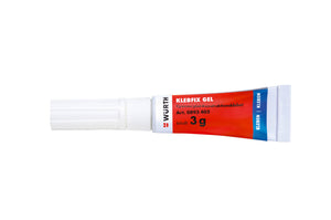 Sekundenklebstoff-SEKKLEBST-(KLEBFIX-GEL)-3G     Verpackungsinhalt    1 Einheit