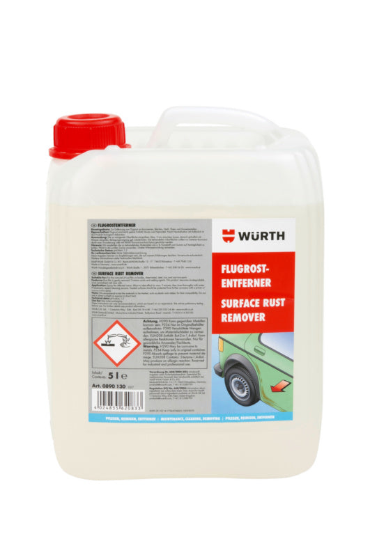 Rostentferner ROSTENTF in handlicher Flasche, ideal für die Entfernung von Rost auf Metalloberflächen.