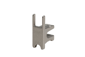 Schiebetürbeschlag für Glastüren, geeignet für 4-6 mm Dicke, mit robustem Design und Rollen.