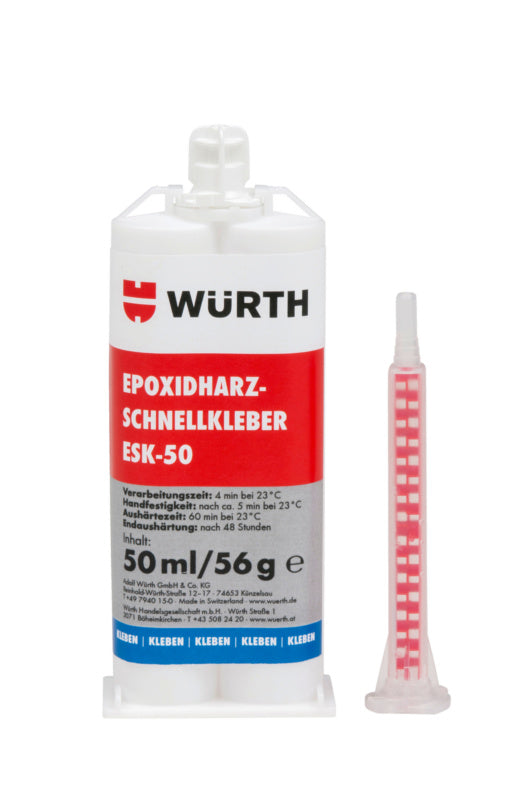 Klebstoff Epoxidharz- KLEBST-EPXDHARZ-SCHNELL-ESK50-50ML     Verpackungsinhalt    3 Einheit