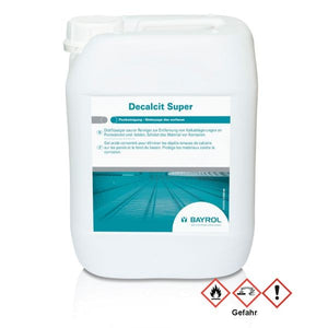 10kg Kanister Decalcit Super, ein Entkalker für Kaffeemaschinen und Haushaltsgeräte.