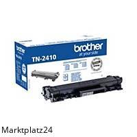 Schwarzer Brother TN2410 Toner mit einer Kapazität von bis zu 1.200 Seiten.