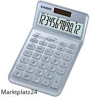 CASIO JW-200SCBU TISCHRECHNER 12ST. BLAU - Marktplatz24