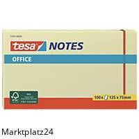 TESA 57655 OFFICE-NOTES 125X75MM GELB
