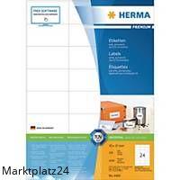 HERMA 4464 SUPERP.ETIK. 70X37MMWE BX2400 - Marktplatz24