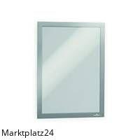 DURABLE 488223 DURAFRAME A4 SILBER Inhalt 10 Stk.