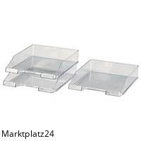 HAN 1026 BRIEFKORB A4 GLASKLAR