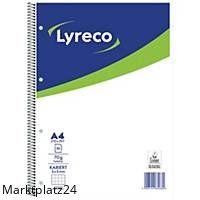LYRECO COLLEGEBLOCK A4 KARIERT 70G 80BL