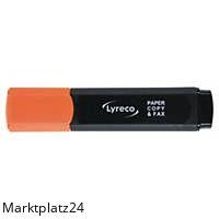 LYRECO TEXTMARKER 2-5MM ORANGE