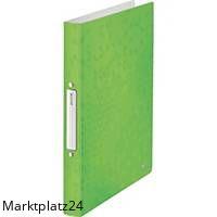 LEITZ 4257 WOW PP-RINGBUCH 2-RINGE GRüN
