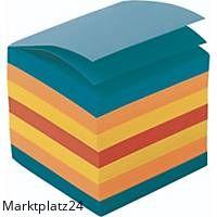 LYRECO NOTIZKL. GELEIMT 9X9CM 700BL BUNT - Marktplatz24