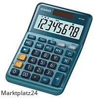 CASIO MS-80E TISCHRECHNER 8 STELLEN - Marktplatz24