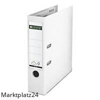 LEITZ 1010 ORDNER 180GRAD PP A4 80MM WEI - Marktplatz24
