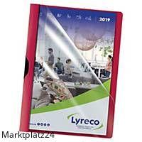 LYR KLEMMMAPPE 30 BLATT PP A4 ROT BX5 - Marktplatz24