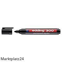 EDDING 300 PERM MARKER RUND 1,5-3MM SWZ - Marktplatz24