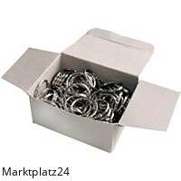 WEDO 2623030 MET.SCHLüSSELRI. 30MM Inhalt 100 Stk.