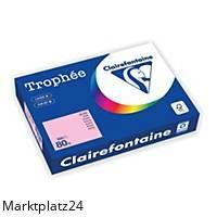 Packung mit 500 Blatt rosa A4 Papier 80g geeignet für Laser- und Tintenstrahldrucker