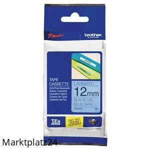 BROTHER TZE531 SCHRIFTB.12MM SWZ/BLAU - Marktplatz24