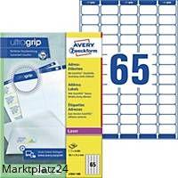 ZWF L7651-100 MINI ETIKETTEN WE BX6500
