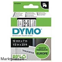 DYMO 45013 D1 SCHRIFTB.12MMX7M SWZ/WEISS