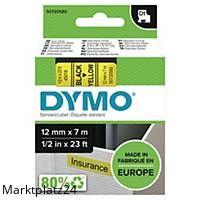 DYMO 45018 D1 SCHRIFTB.12MMX7M SWZ/GELB