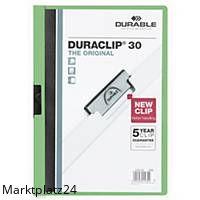 DURABLE 2200 KLEMMMAPPE 1-30 GRüN