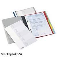 DURABLE 2557 ORGAHEFTER DIVISOFLEX A4 BL