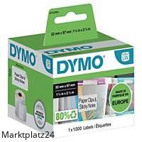 DYMO LW VIELZWECKETIK.RL.57X32MM Inhalt 1000 Stk.