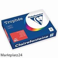 TROPHEE PAPIER A4 80G KORALLENROT BX500