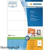 HERMA 4425 SUPERPR.ETIK.105X57 WE Inhalt 1000 Stk.