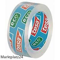 Transparenter, umweltfreundlicher Klebefilm, 10m lang und 15mm breit, reißfest und präzise abrollbar.