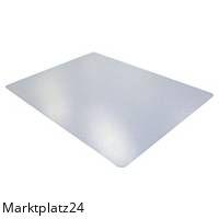 Transparente CLEARTEX Bodenschutzmatte 120x90 cm mit rutschfester Unterseite für glatte Böden