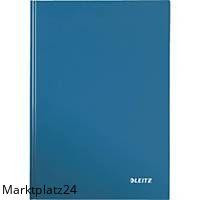 LEITZ WOW CASEBOUND N/BK A5 5X5 BLUE - Marktplatz24