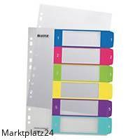 LEITZ WOW PP-REGISTER A4+ 6 TLG. - Marktplatz24