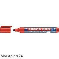 EDDING 360 BOARDMARKER RUND 1,5-3MM ROT - Marktplatz24