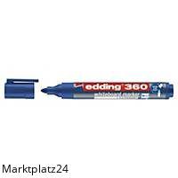 EDDING 360 BOARDMARKER RUND 1,5-3MM BLAU - Marktplatz24