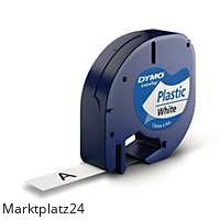 DYMO LETRA.SCHRIFT.12MMX4M PLAS. SWZ/WE