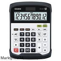 CASIO WD-320MT Tischrechner mit 12-stelligem Display und dualer Stromversorgung.