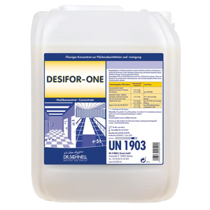 DESIFOR one 5L Kanister mit BAuA-Registrierung N-63793 für professionelle Desinfektion