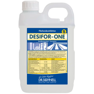 Pulverförmiges Desinfektionsmittel in einer 2kg Packung für Oberflächenreinigung.